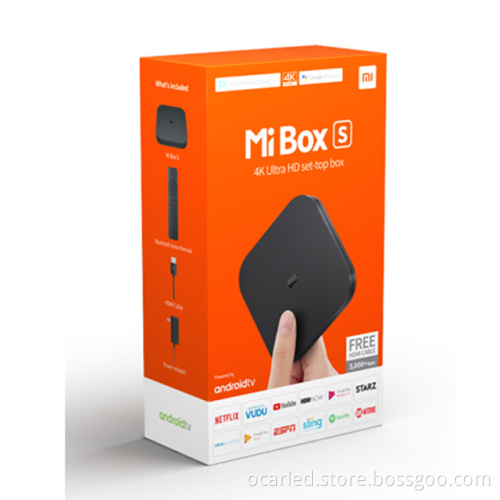 Xiaomi Mi Box S - Original Global Version 4K Android TV Box